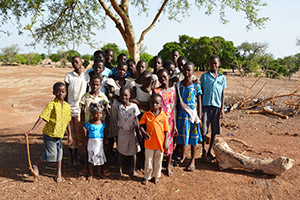 2019 Kinder aus Afrika Gruppenfoto