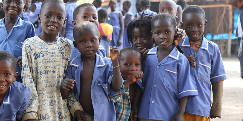 Kinder aus Afrika in Not
