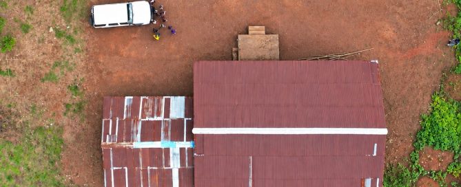 Das Gelände der Schule: Hier wird demnächst gebaut